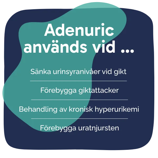 Behandling med Adenuric