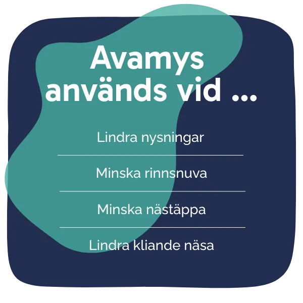 Behandling med Avamys