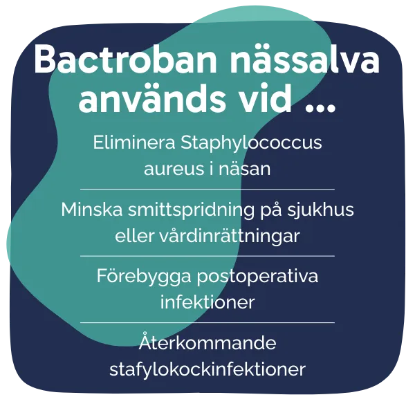Behandling med Bactroban nässalva