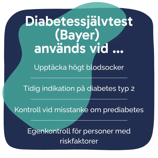 Behandling med Diabetessjälvtest (Bayer)