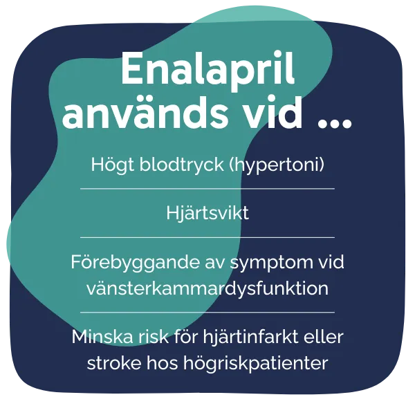 Behandling med Enalapril