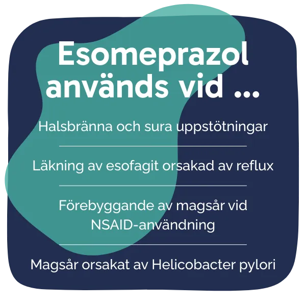Behandling med Esomeprazol