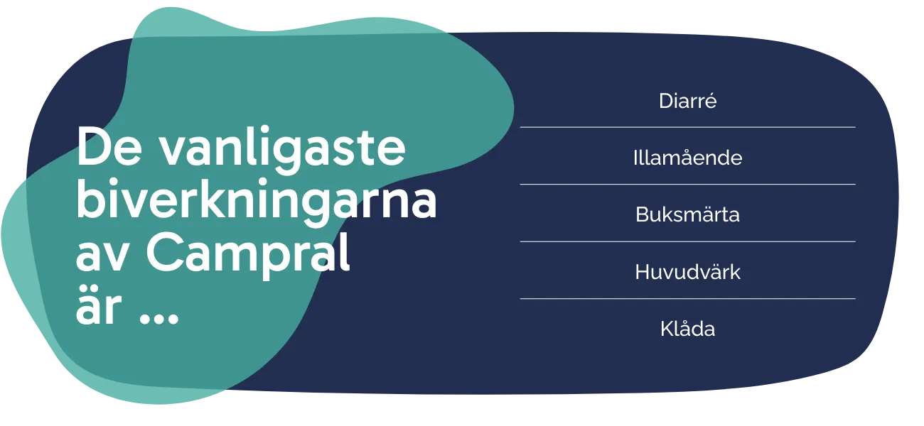 Biverkningarna av Campral