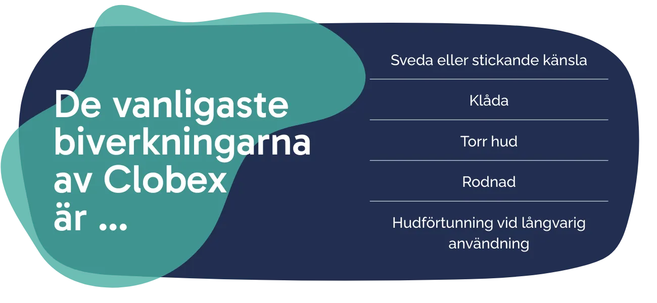 Biverkningarna av Clobex