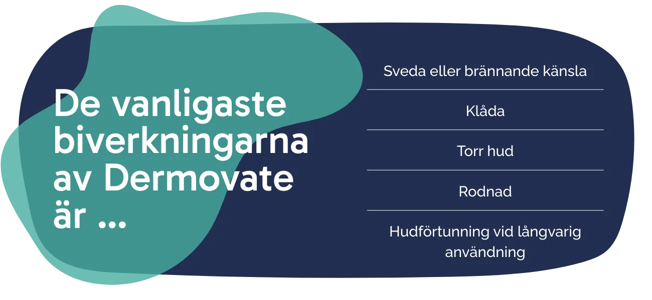 Biverkningarna av Dermovate