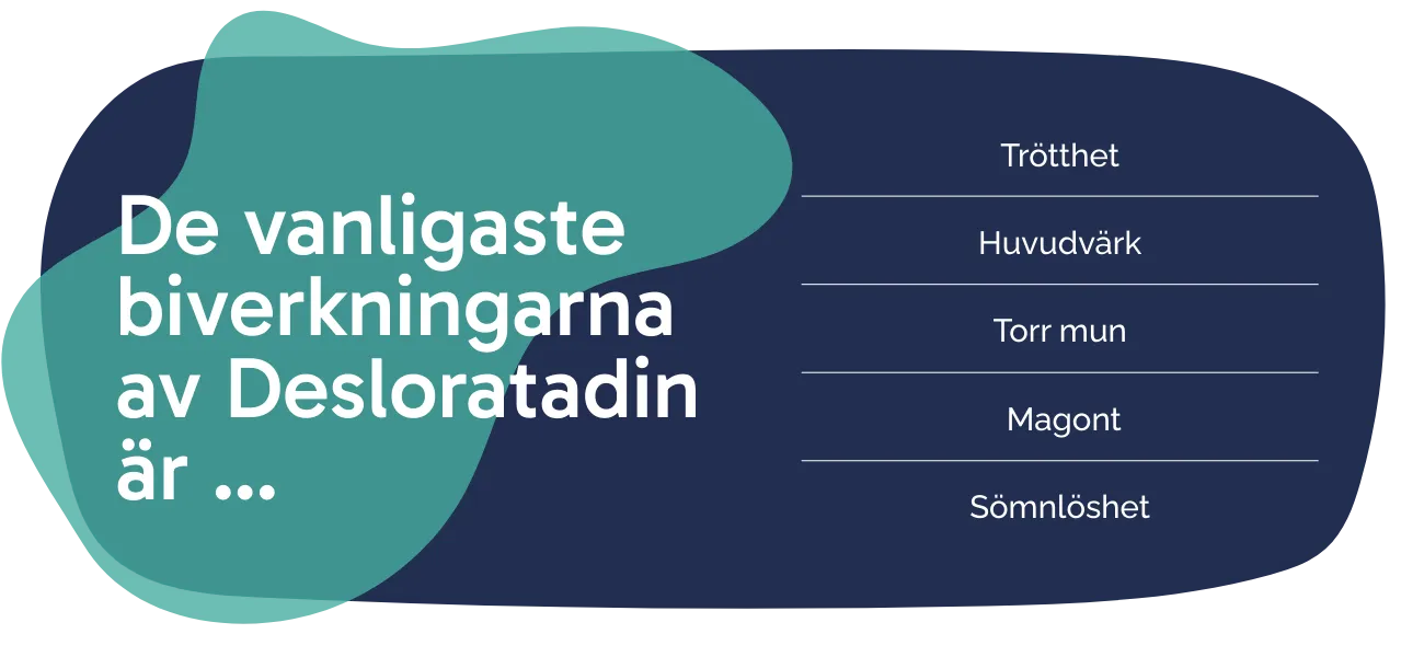 Biverkningarna av Desloratadin