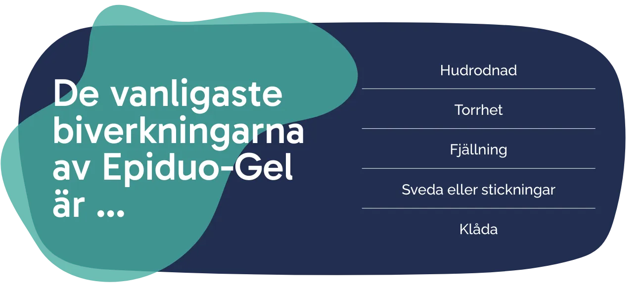 Biverkningarna av Epiduo-Gel
