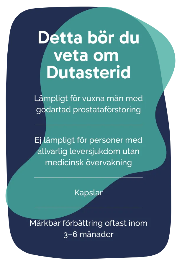 Detta bör du veta om Dutasterid