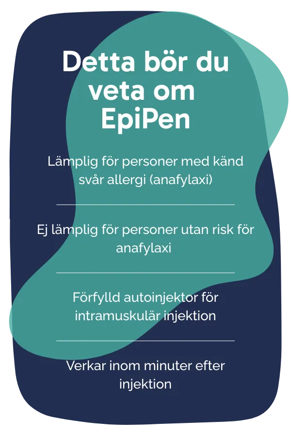 Detta bör du veta om EpiPen