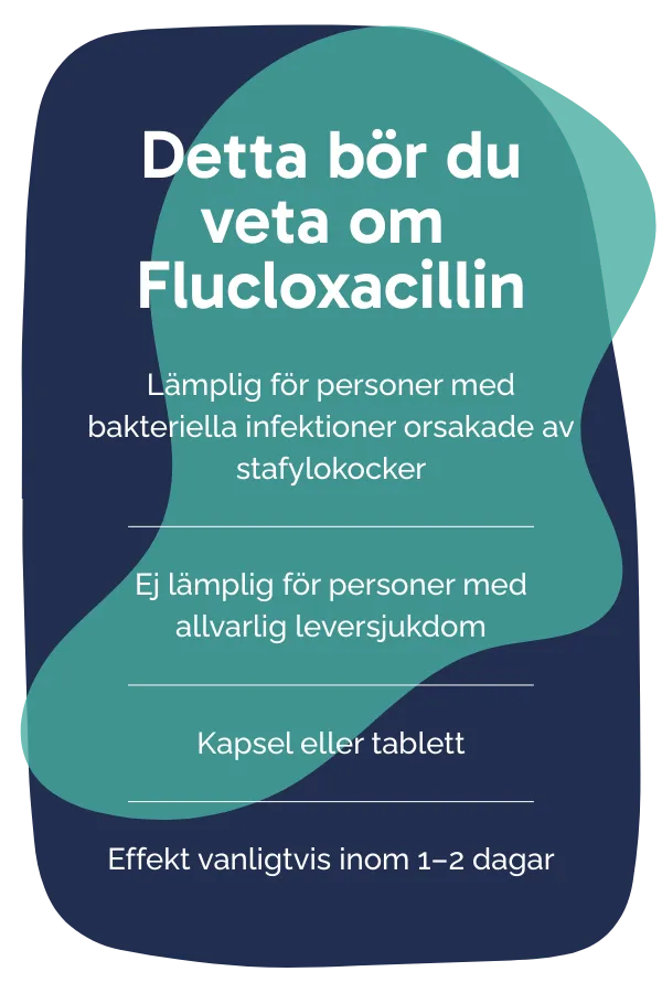 Detta bör du veta om Flucloxacillin