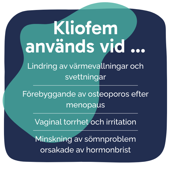 Behandling med Kliofem (Kliogest)