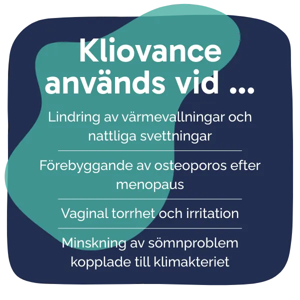 Behandling med Kliovance (Activelle)