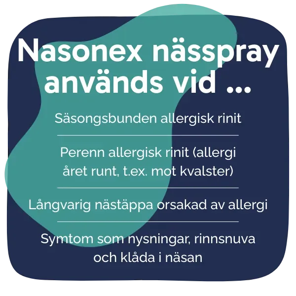 Behandling med Nasonex nässpray