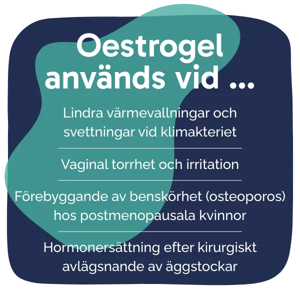 Behandling med Oestrogel