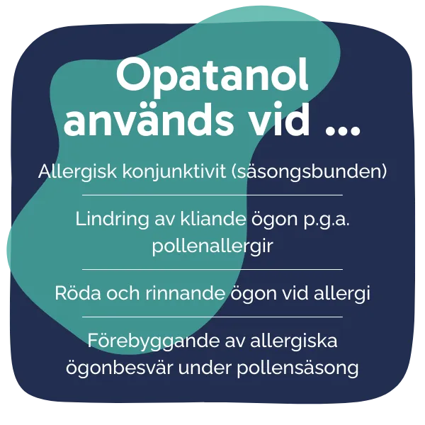 Behandling med Opatanol