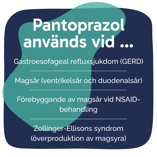 Behandling med Pantoprazol