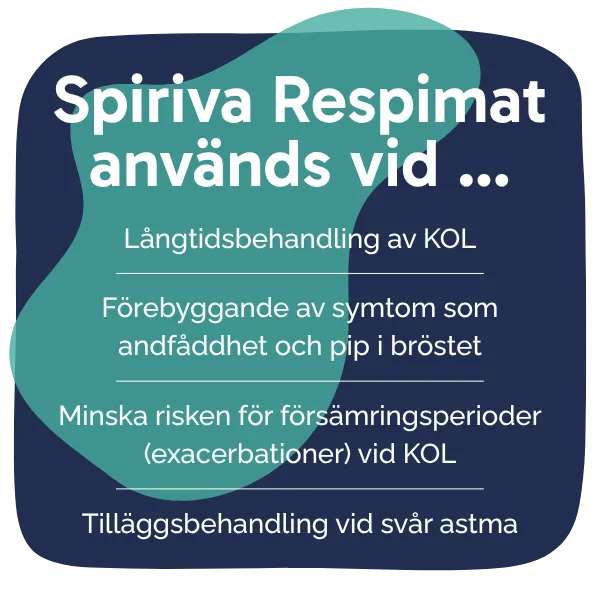 Behandling med Spiriva Respimat