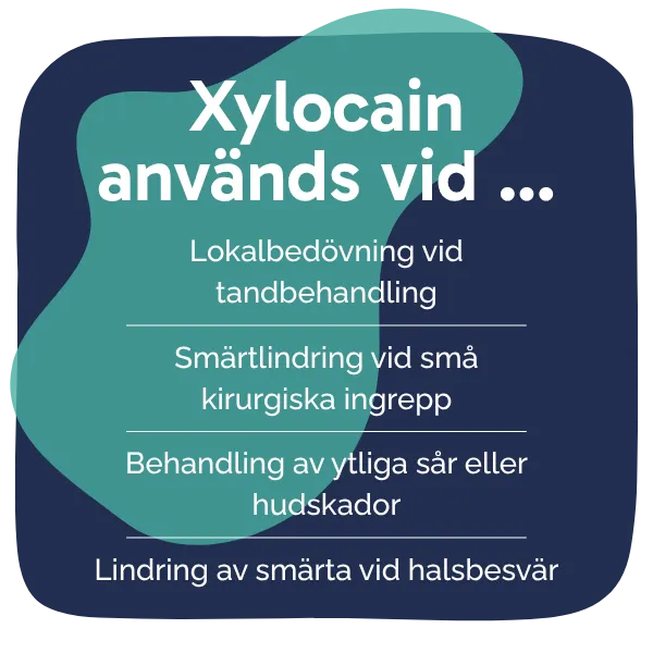 Behandling med Xylocain