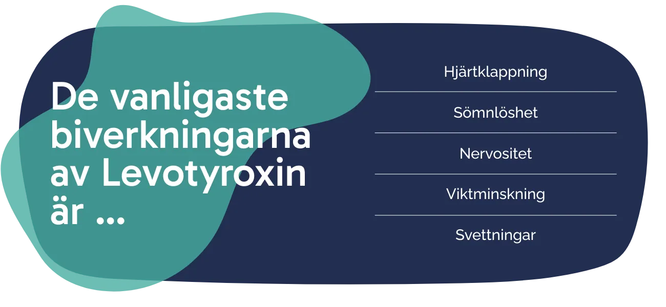 Biverkningarna av Levotyroxin