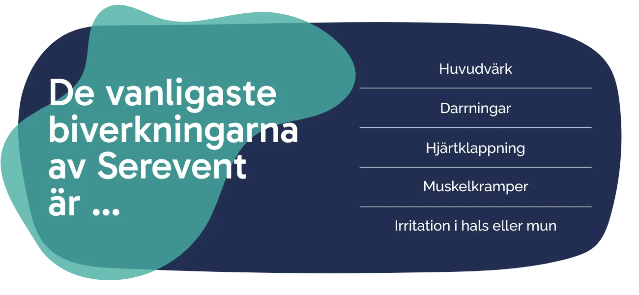 Biverkningarna av Serevent