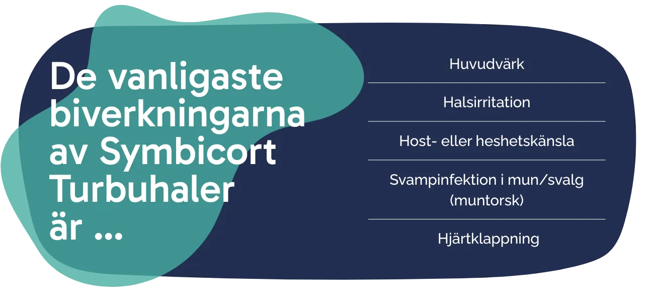Biverkningarna av Symbicort Turbuhaler