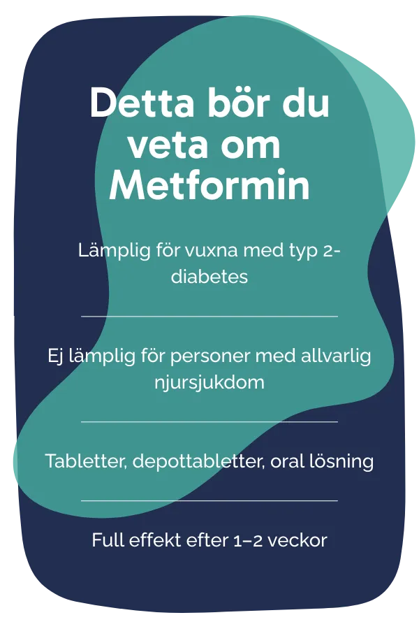 Detta bör du veta om Metformin