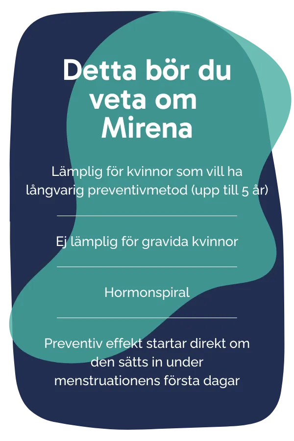 Detta bör du veta om Mirena