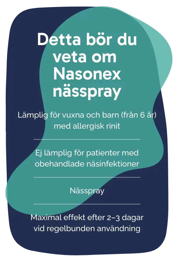 Detta bör du veta om Nasonex nässpray