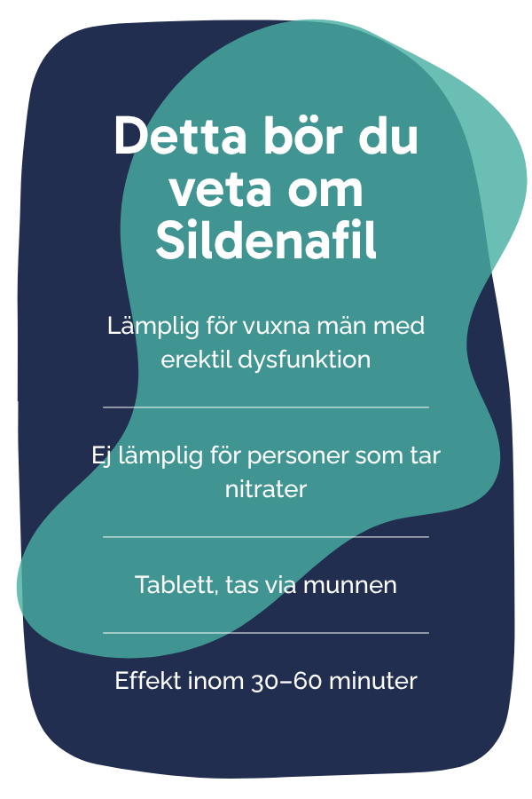 Detta bör du veta om Sildenafil
