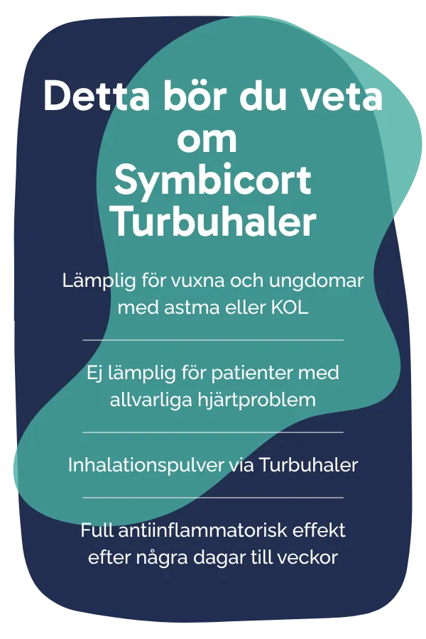 Detta bör du veta om Symbicort Turbuhaler