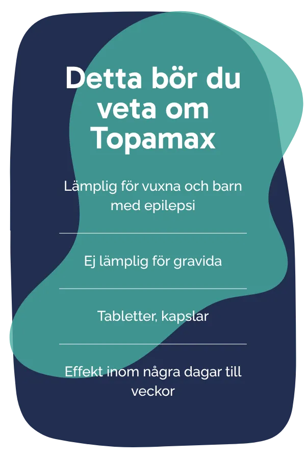 Detta bör du veta om Topamax