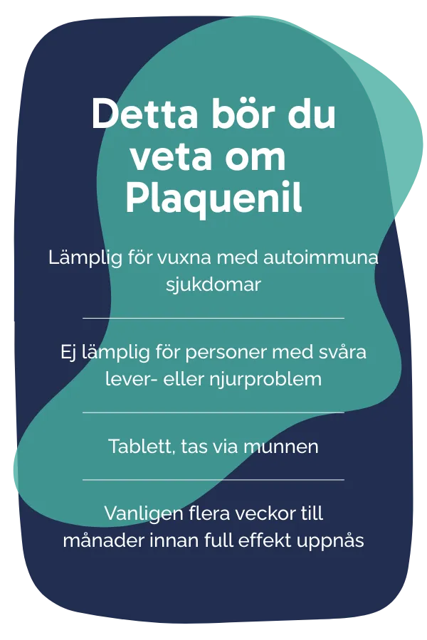 Detta bör du veta om Plaquenil